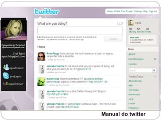 Manual do twitter 