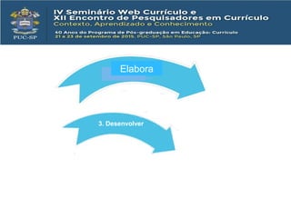 3. Desenvolver
Elabora
 