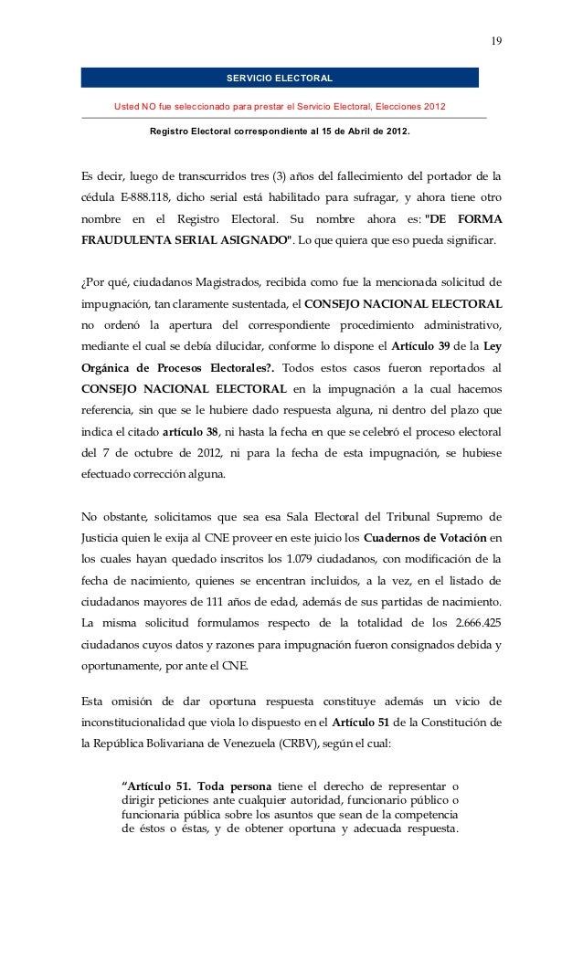 Cne Registro Electoral Carta De Buena Conducta - About 