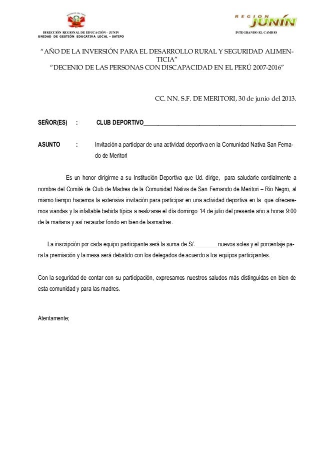 Oficio deporte