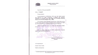 Oficios Vereador Rogerio dos Santos