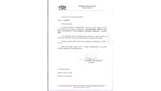 Oficios Vereador Rogerio dos Santos