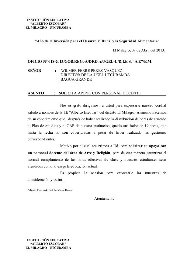 Oficios 2013