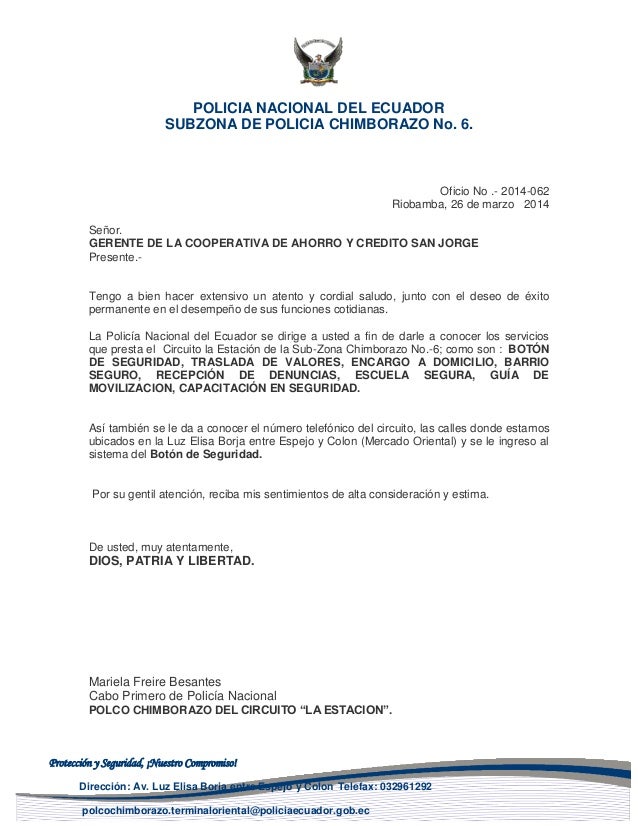 Oficios Bancos