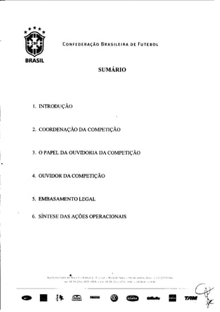 Tabela da Copa do Brasil 2011