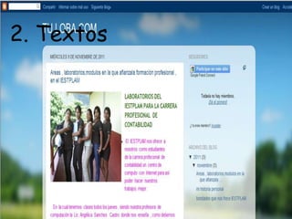 2. Textos
 
