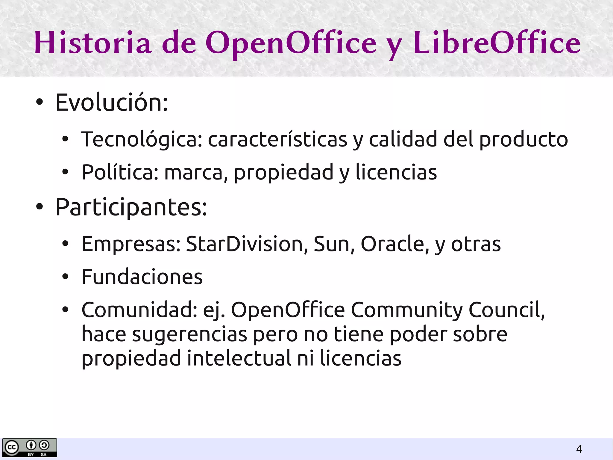 Ofimatica con Libreoffice