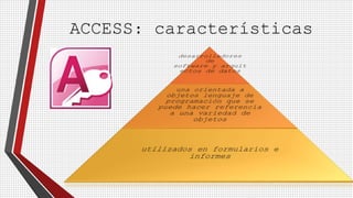 ACCESS: características 
 