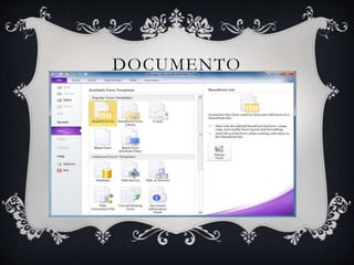 DOCUMENTO 
 