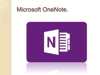 Microsoft OneNote.
 