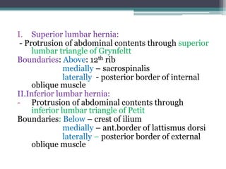 Ventral hernias