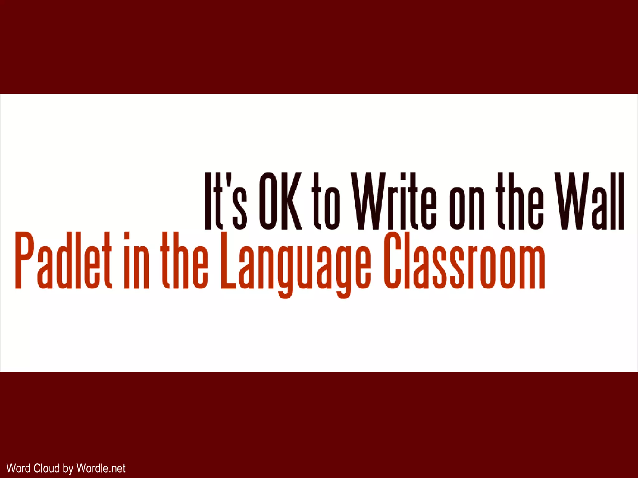 Word Cloud by Wordle.net
 