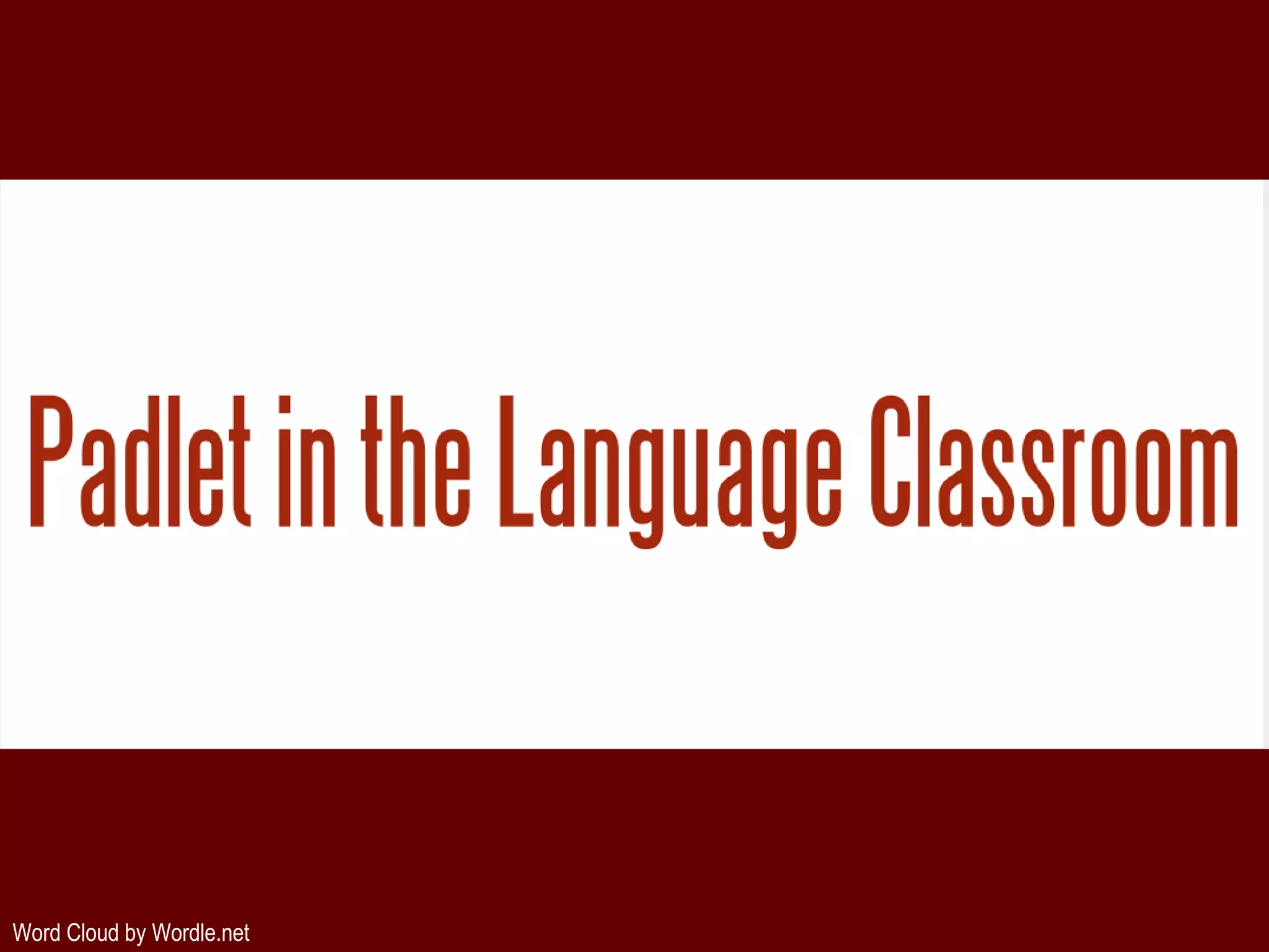 Word Cloud by Wordle.net
 