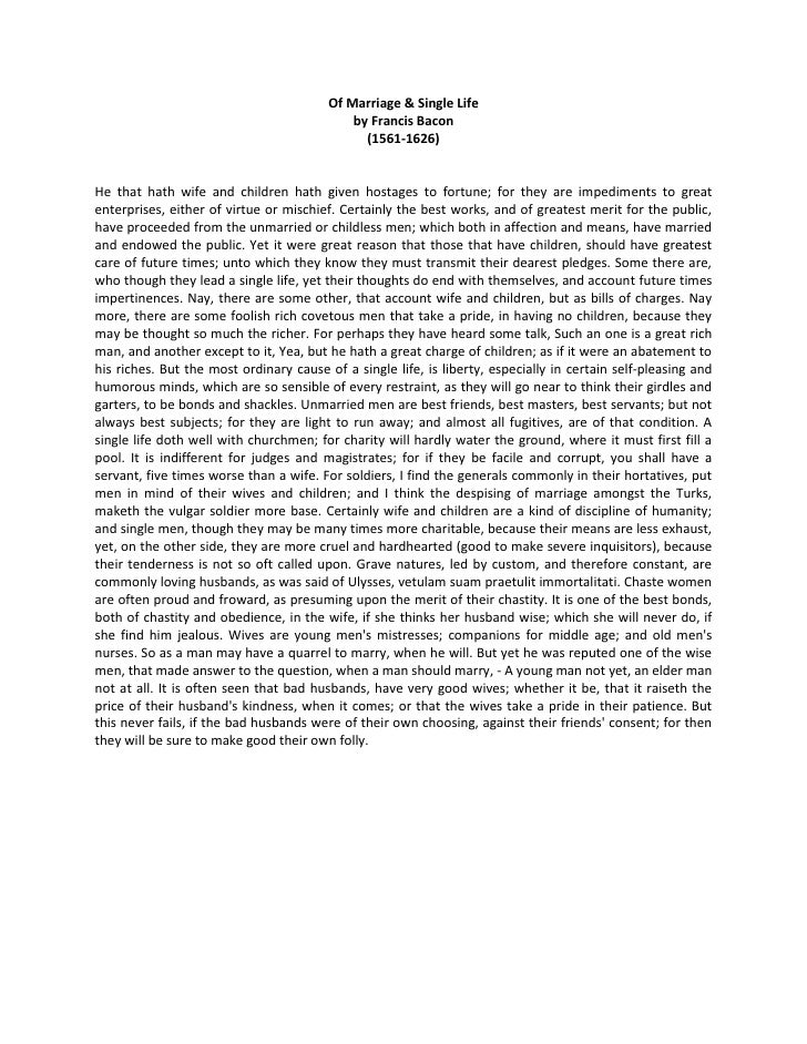 Essay About Single And Married Life Single Life Vs Married Life Essay