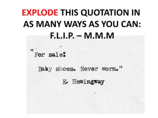 Exploding A Quotation OF MICE & MEN AND POETRY REVISION | PDF