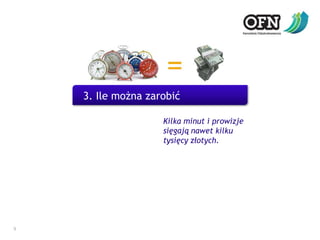 93. Ile można zarobićKilka minut i prowizje sięgają nawet kilku tysięcy złotych. 