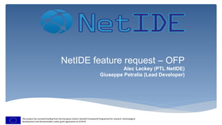 Openflowpredentation Netide Design Update Pptx
