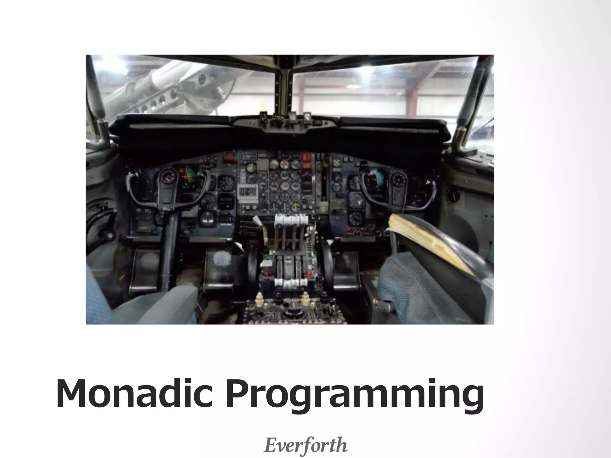 Monadic Programming 
 