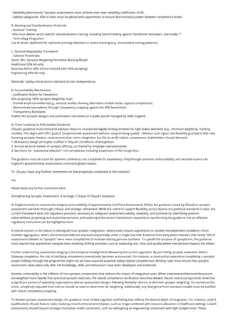 Ofqual Handbook.pdf Ofqual-Regulatory framework for apprenticeship assessment | PDF