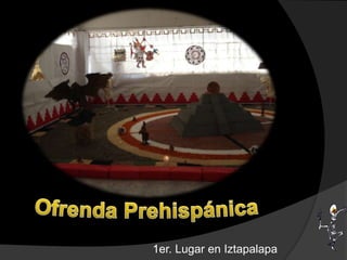 1er. Lugar en Iztapalapa
 