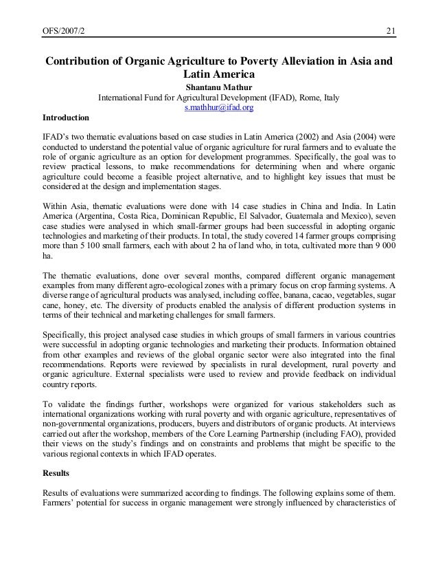 International Conference On Organic Agriculture And Food Security International Conference On Organic Agriculture And Food Security