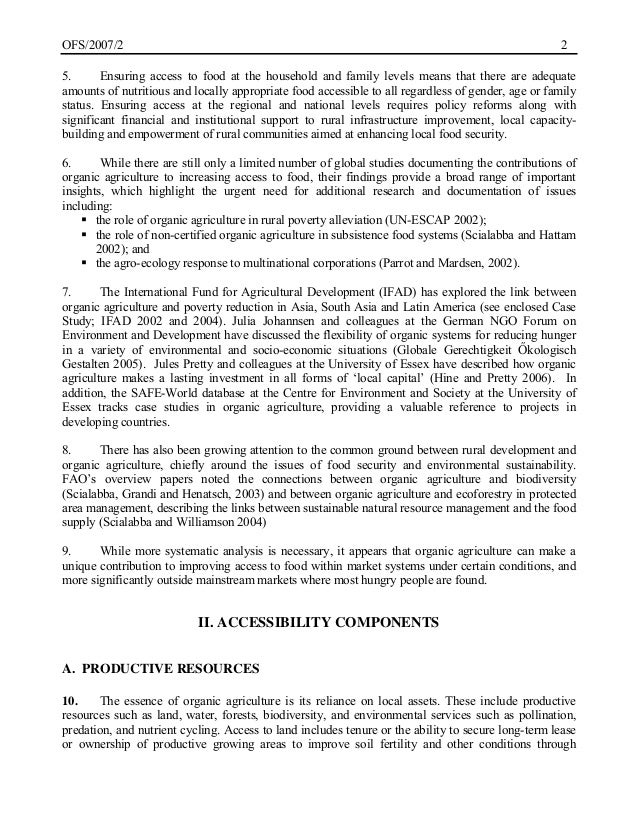 International Conference On Organic Agriculture And Food Security International Conference On Organic Agriculture And Food Security