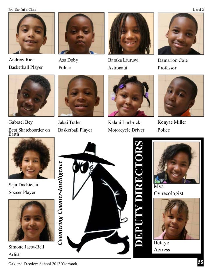 Oakland Freedom Schools 2012 Yearbook