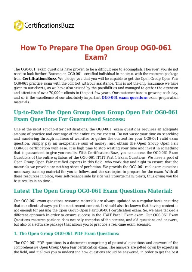 OG0-093難易度受験料