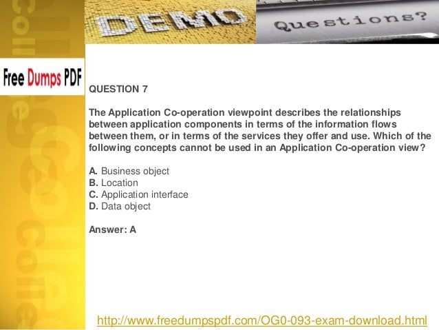 OG0-093 PDF Testsoftware