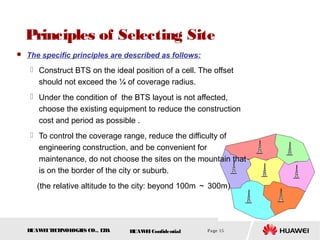 Og 102 site survey and layout of bts issue1.5 | PPT