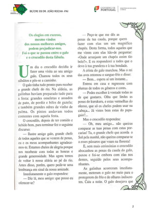 BE/CRE EB DR. JOÃO ROCHA -PAI
2
 