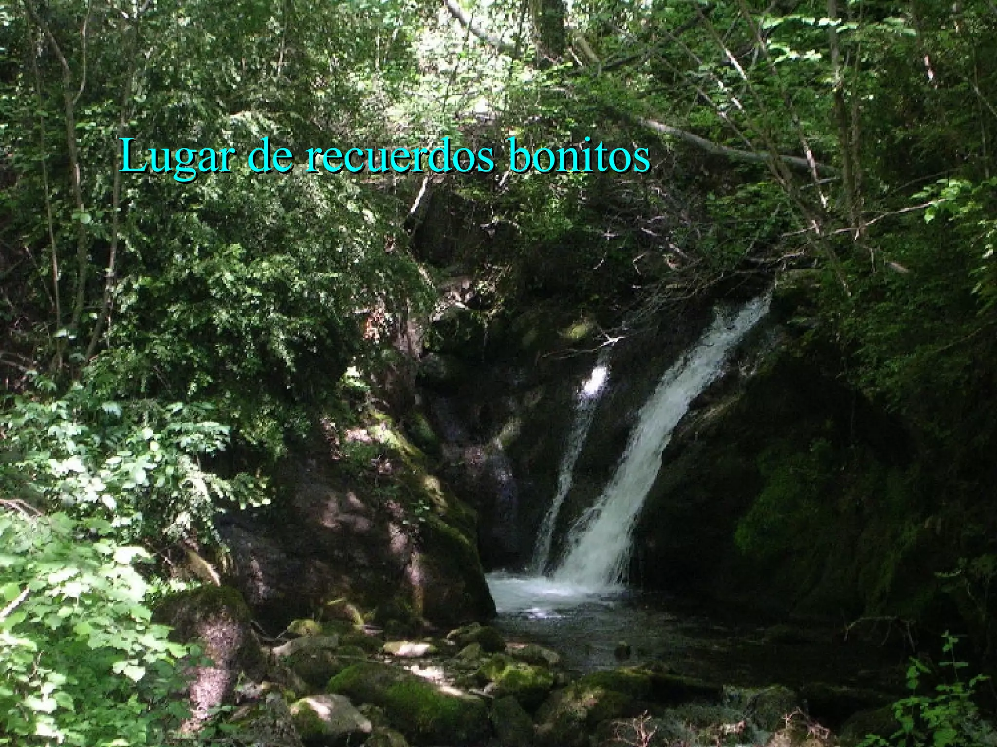 Lugar de recuerdos bonitos