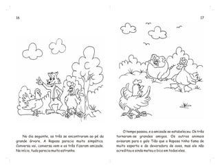 O gato tião e a dinda raposa