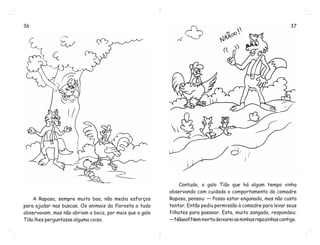 O gato tião e a dinda raposa