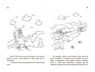 O gato tião e a dinda raposa