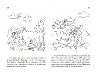 O gato tião e a dinda raposa