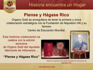 Construyendo para el FuturoOrgano Gold y sus socios celebraron la inauguración del Parque Industrial de Gano Herb valorado en $240 millones de dólares, haciéndolo el más grande del mundo.Dedicado a maximizar el potencial de Ganoderma con una línea de productos de constante expansión.