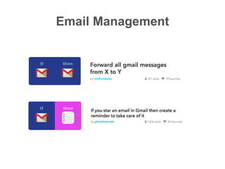 Email Management
 