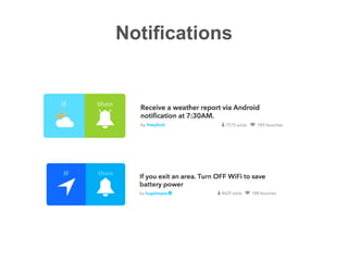 Notifications
 