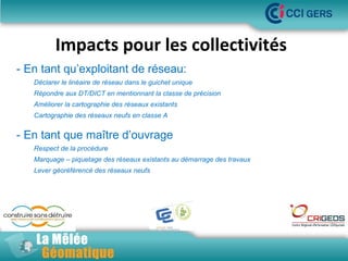 La réforme DT-DICT: Quel impact pour les collectivités? Jean-Odon CENAC, OGE