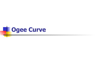 Ogee Curve 