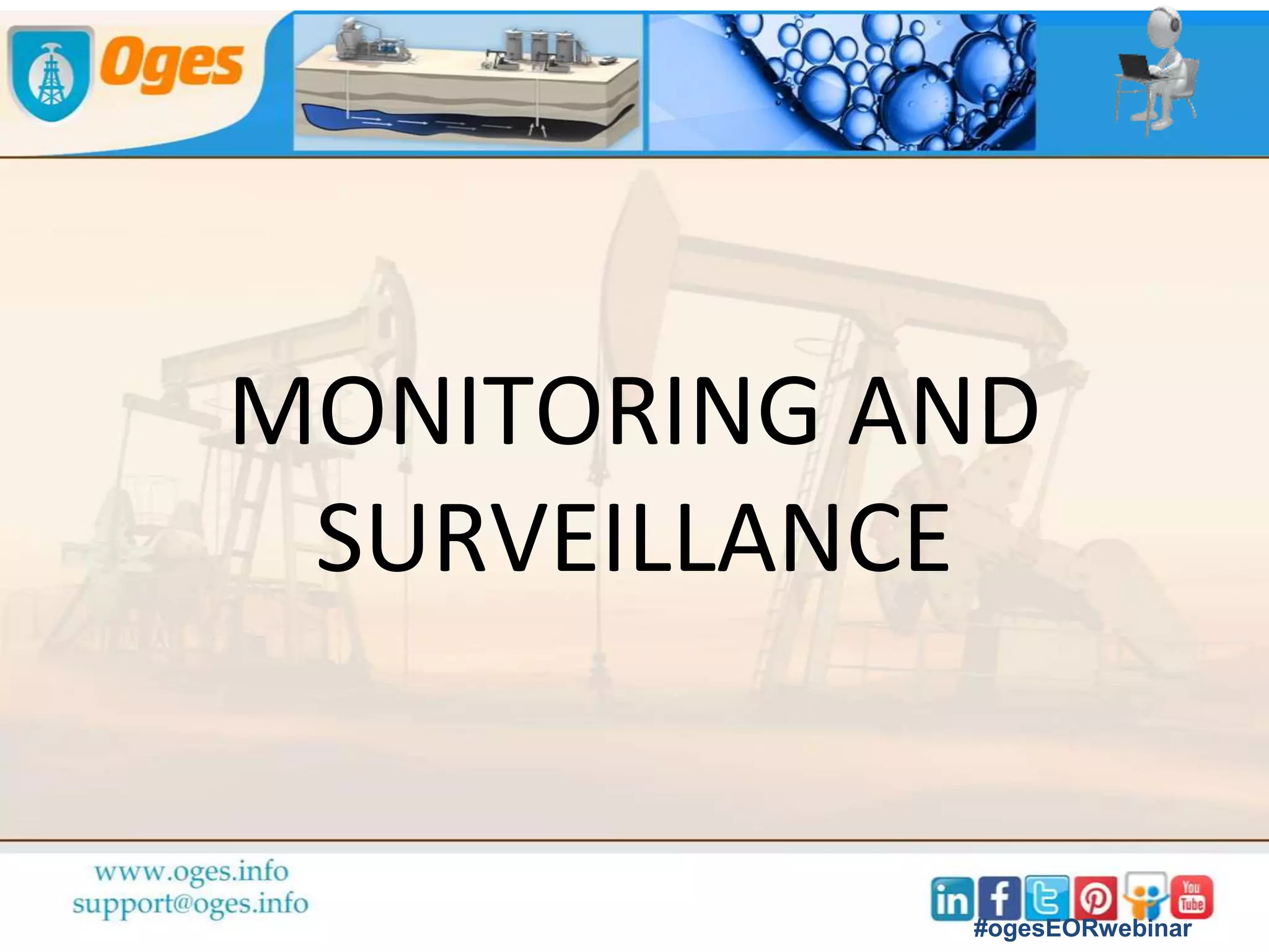 EOR METHODS IN DEVELOPMENT
▪ Visco-elastic surfactants (Solvay)
▪ Wettability-altering surfactants
o Oil-wet carbonates (Dow)
▪ Salinity-tolerant bio-polymers
o Schizophyllan (Wintershall)
▪ Nano-particles
o Foam stabilization (UT Austin)
o Magnetic heating (UT Austin)
o Reservoir surveillance (Aramco)
▪ Microbial EOR
o Glori Oil, Statoil
▪ Enzymes
o Field trials in UAE and Myanmar
▪ Hybrid EOR methods
o Low-salinity and polymer (Shell)
o Low-salinity and WAG (Shell)
o Low-tension gas flooding (UT Austin)
▪ Expanding the operational envelope
o Gas injection into heavy oil
o Polymer injection in heavy oil
#ogesEORwebinar
 
