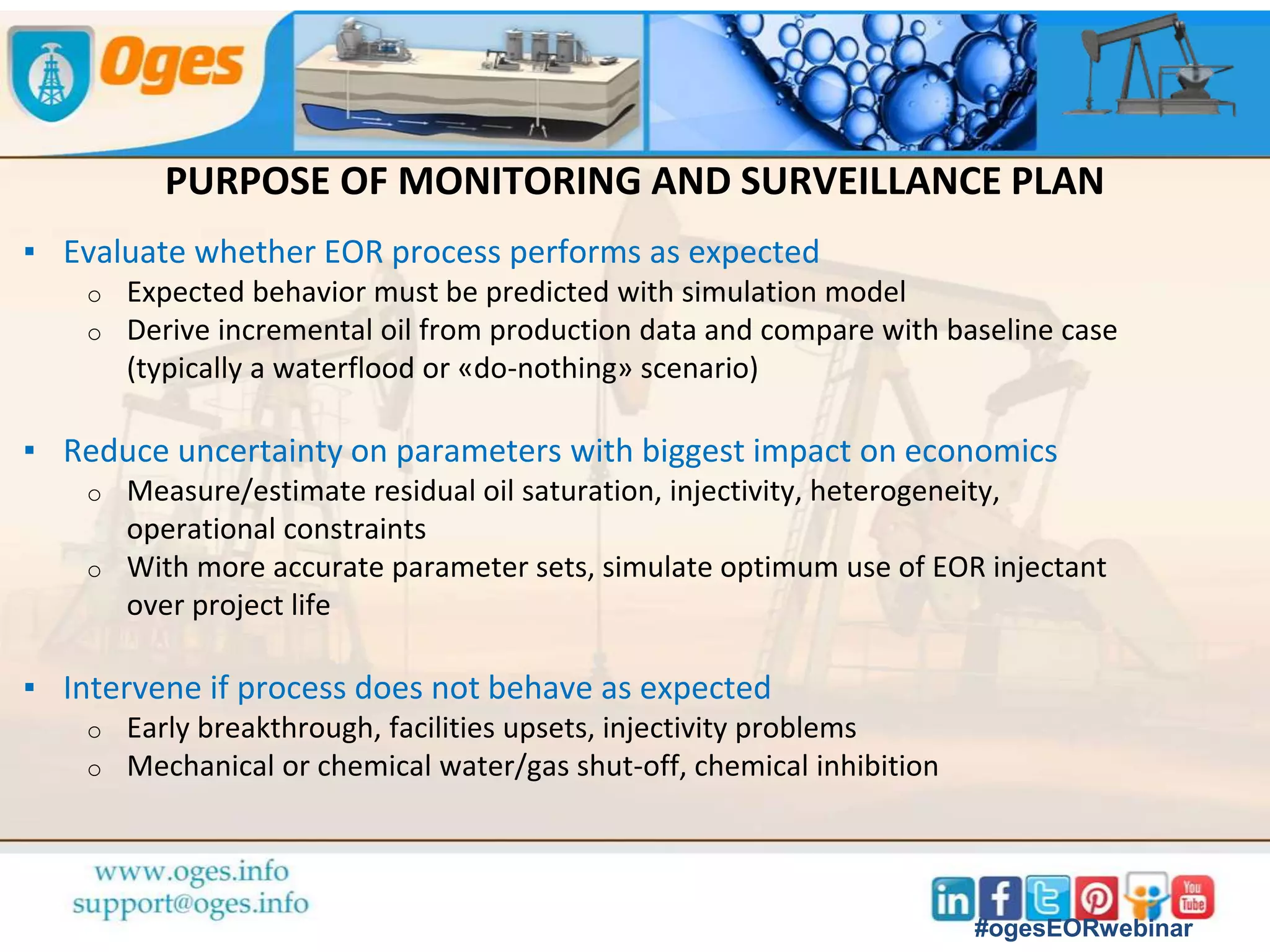 MONITORING AND
SURVEILLANCE
#ogesEORwebinar
 
