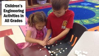 Children’s
Engineering
Activities in
All Grades
 