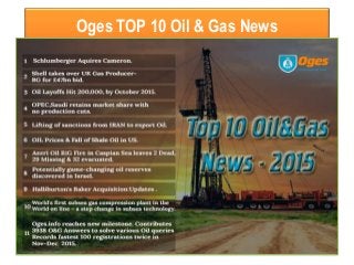 Oges TOP 10 Oil & Gas News
 