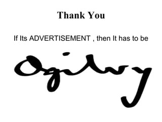 Thank You If Its ADVERTISEMENT , then It has to be 