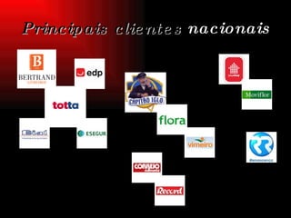 Principais clientes  nacionais 