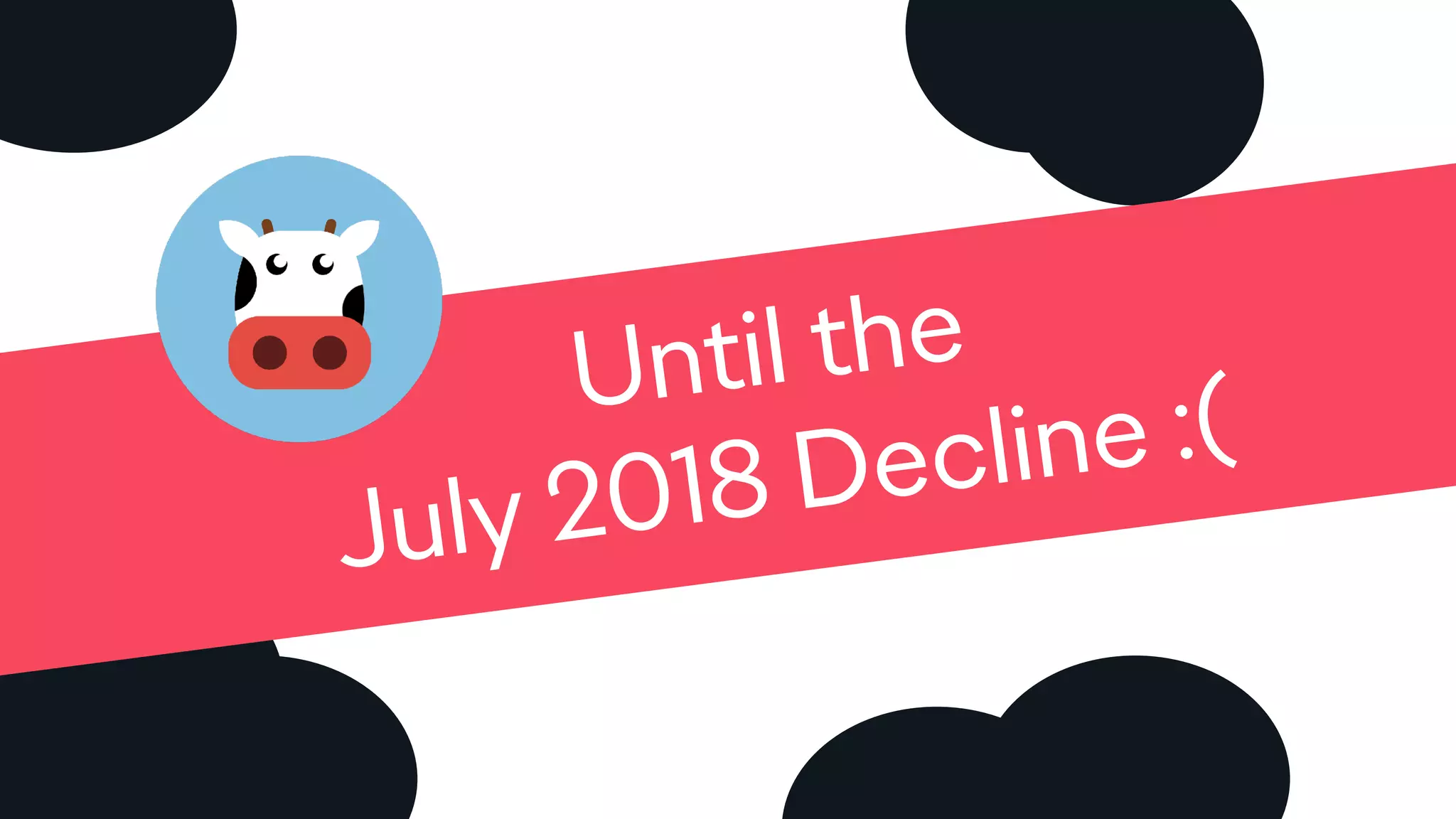 Until the  
July 2018 Decline :(
 