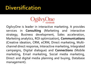 Expecting its clients to hold it accountable  for its stewardship of their brands, and its success to be judged by making their brands  more valuable to both users and ownersManaging Brands @ Ogilvy & Mather360DEGREE BRAND STEWARDSHIP