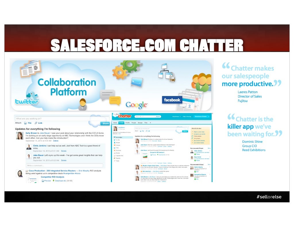 salesforce com chatter sellorelse uses of pie chart